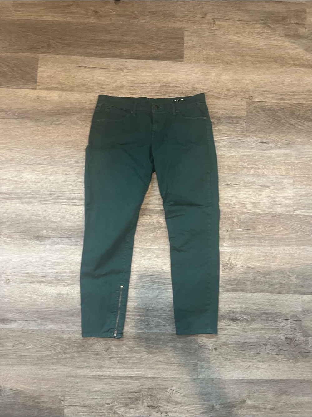 GAP Women's Dark Green Slim Jeans